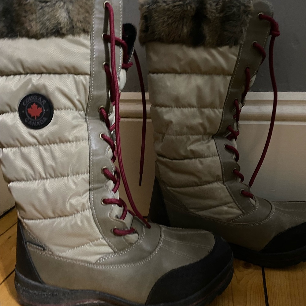 Reebok shoes and cougar boots